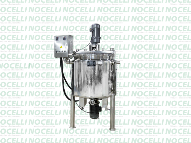 Reator 250L encamisado inox em Nocelli