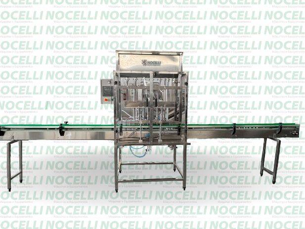 Envasadora automatica gravidade linear 6 bicos em Nocelli