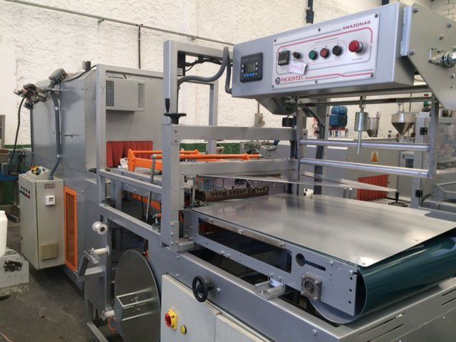 Seladora Packintec com tunel de encolhimento Seladora Packintec com tunel de encolhimento
