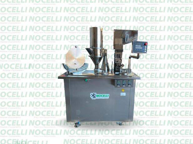 Encapsuladora semi automática em Nocelli