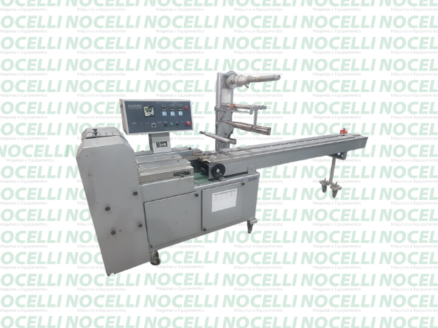 Embaladora / Envelopadora Flow Pack automatica em Nocelli