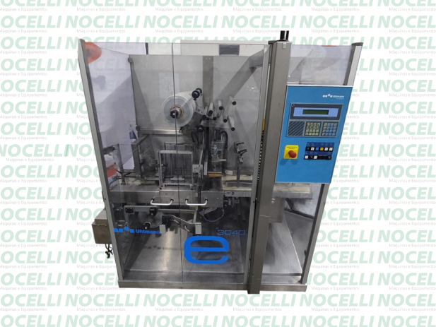Agrupadora e Envolvedora marca Uhlmann mod E3040 em Nocelli