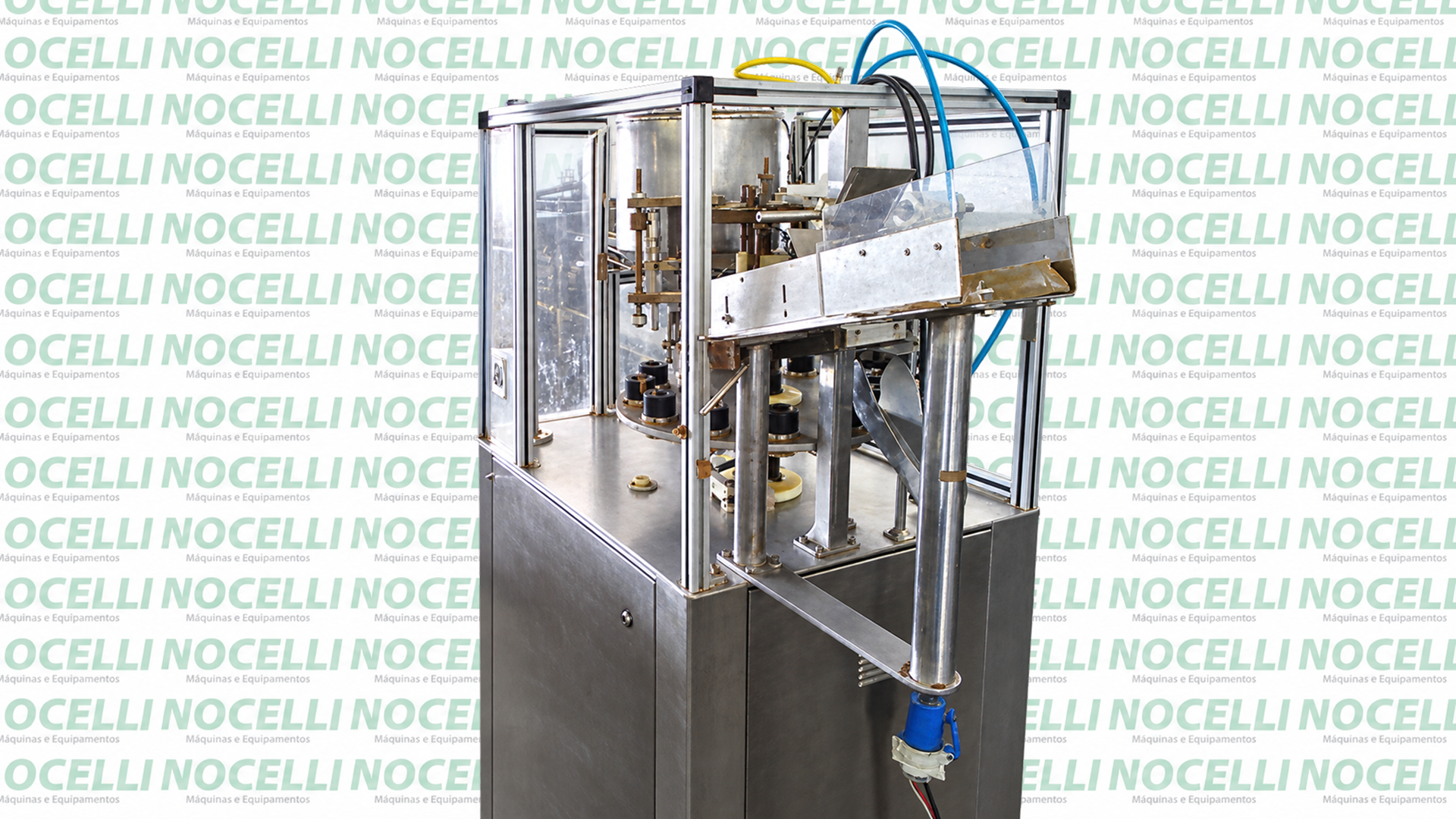 Envasadora de Bisnaga plastica- laminada marca Steel Horse em Nocelli