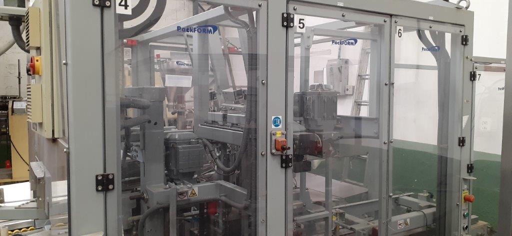 Encaixotadora Case Packer marca Packform Encaixotadora Case Packer marca Packform